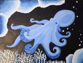 Octopus (blue)