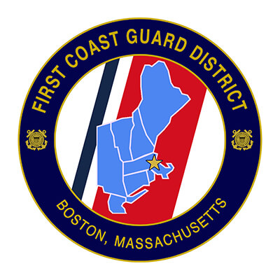 US Coast Guard First District logo