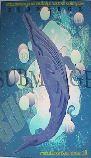 Poster of humpback whale